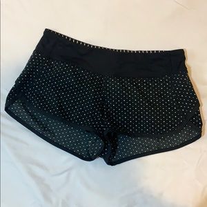 LULULEMON speed shorts